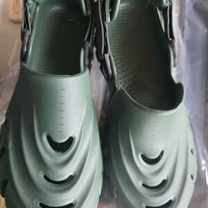 Stylish Green Slip-On Shoes